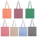 BOLSA MASSIE AZUL SIN 137 A (ALGODÓN RECICLADO) - Imagen 4