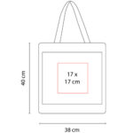 BOLSA LEIRIA BEIGE SIN 158 BE (YUTE - ALGODÓN) - Imagen 3