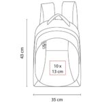 MOCHILA CAMBRIDGE ROJO SIN 159 R (POLIÉSTER) - Imagen 2