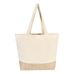 BOLSA CODEINE BEIGE SIN 192 BE (ALGODÓN - YUTE) - Imagen 2