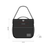 LONCHERA COFFEE NEGRO SIN 200 N (EXTERIOR: POLIÉSTER Y CURPIEL - INTERIOR: PVC) - Imagen 5