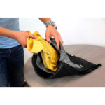 BOLSA-MOCHILA IZELA GRIS SIN 217 G (POLIÉSTER - PVC) - Imagen 3