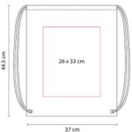 BOLSA-MOCHILA ASTORGA AMARILLO SIN 235 Y (NON WOVEN) - Imagen 2