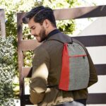 BOLSA-MOCHILA ARACAR ROJO SIN 315 R (NON WOVEN - POLIÉSTER) - Imagen 2