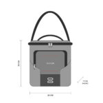 HIELERA HERNAN ROSA SIN 414 P (POLIÉSTER EXTERIOR - PVC FORRO) - Imagen 3