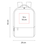 MOCHILA SISAK NEGRO SIN 415 N (POLIÉSTER) - Imagen 4