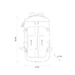 MOCHILA - MALETA NEGRO SIN 502 N (POLIÉSTER) - Imagen 4