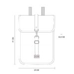 MOCHILA CADERNO NEGRO SIN 504 N (CURPIEL - POLIÉSTER) - Imagen 7