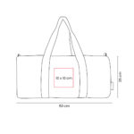 SIN 534 V - MALETA COTAN VERDE (VERDE - ALGODON) - Imagen 4