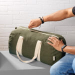 SIN 534 V - MALETA COTAN VERDE (VERDE - ALGODON) - Imagen 3