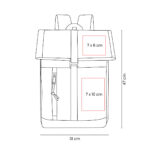 SIN 536 A - MOCHILA MACIEZ AZUL (AZUL - POLIESTER) - Imagen 4