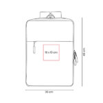 SIN 538 G - MOCHILA NOOYI GRIS (GRIS - POLIESTER - FORRO POLIESTER) - Imagen 5