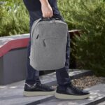 SIN 538 G - MOCHILA NOOYI GRIS (GRIS - POLIESTER - FORRO POLIESTER) - Imagen 4