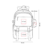 SIN 539 A - MOCHILA DOBRE AZUL (AZUL - POLIESTER - FORRO POLIESTER) - Imagen 5