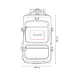 SIN 563 AM - MOCHILA MALETA BREYTA AZUL MARINO (AZUL MARINO - POLIESTER) - Imagen 7