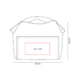 SIN 565 V - LONCHERA COLLEGE VERDE (VERDE - POLIESTER - ACETATO DE VINILO DE POLIETILENO) - Imagen 3