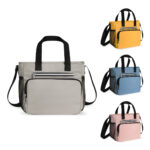 SIN 566 Y - HIELERA SOLARI AMARILLO (AMARILLO - POLIESTER - FORRO ACETATO DE VINILO DE POLIETILENO) - Imagen 4