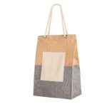 BOLSA CANDY BEIGE SIN 604 BE (YUTE - ALGODÓN) - Imagen 2