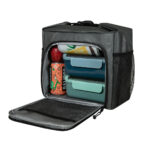 SIN 717 G - LONCHERA TANVI (GRIS - POLIESTER) - Imagen 4