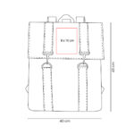 SIN 718 C - MOCHILA KRATO CAFÉ (CAFE - POLIURETANO - POLIESTER - METAL) - Imagen 9