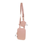 SIN 762 P - MINI BOLSA MICHEL ROSA (ROSA - POLIESTER)