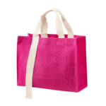 SIN 764 P - BOLSA SABBIA ROSA (ROSA - YUTE - ALGODON)