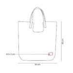 SIN 767 BE - BOLSA CUZCO BEIGE (BEIGE - PAJA DE PAPEL - CURPIEL - POLIESTER) - Imagen 5