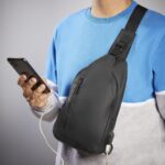 SIN 777 N - MOCHILA DE VIAJE FROOME (NEGRO - CURPIEL -  POLIESTER - POLIESTER) - Imagen 6