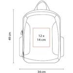 MOCHILA METROPOLITAN NEGRO SIN 902 (POLIÉSTER) - Imagen 7