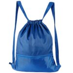 BOLSA-MOCHILA ANSHAR AZUL SIN 933 A (POLIÉSTER)
