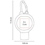 GEL SANITIZANTE ONSELLA VERDE SLD 021 V (PLÁSTICO - SILICÓN) - Imagen 3