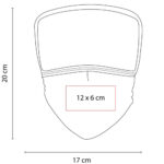 CARETA-CUBREBOCAS PARA SUBLIMAR BLANCO SLD 050 B (POLIÉSTER CUBREBOCAS - PET CALIBRE 15 CARETA) - Imagen 5