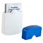 SLD 054 A - ESTUCHE GRANDE PADS DE ALCOHOL AZUL (AZUL - PLASTICO)
