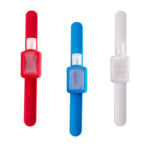 PULSERA CON GEL SANITIZANTE MILE BLANCO SLD 065 B (PLÁSTICO - SILICÓN) - Imagen 3