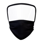 CARETA CON CUBREBOCAS QUEBEC NEGRO SLD 067 N (POLIÉSTER CUBREBOCAS - PET CALIBRE 15 CARETA)