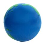 PELOTA ANTI-STRESS MUNDO AZUL CON VERDE SOC 013 W (PU) - Imagen 2