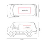 SOC 072 B - CAMIONETA ANTI-STRESS BLANCO (BLANCO - PU) - Imagen 5