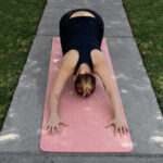 SPO 012 P - TAPETE DE YOGA SERENITY ROSA (ROSA - ESPUMA NBR TAPETE - POLIESTER FUNDA) - Imagen 4