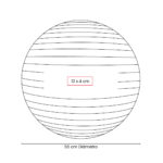 SPO 018 S - PELOTA DE PILATES WELLNESS (PLATA - PVC) - Imagen 3