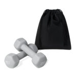 SPO 019 G - SET DE MANCUERNAS ZANE (GRIS - ACERO - CUBIERTA PVC) - Imagen 5