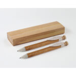 SET DE BOLÍGRAFOS PLASENCIA BEIGE ST-020BE ( ST-020 - ST020 - OFICINA ) - Imagen 2