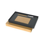 SET DE PLUMA Y TARJETERO DARAYA BAMBÚ ST-032C ( ST-032 - ST032 - BOLÍGRAFOS ) - Imagen 2