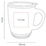 TAZA KINSALE PLATA TAZ 024 S (ACERO INOXIDABLE - PLÁSTICO) - Imagen 4