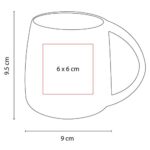 TAZA MORTERATSCH GRIS TAZ 028 G (PORCELANA) - Imagen 2