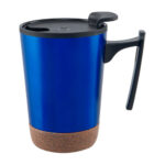 TAZA KILIA AZUL TAZ 033 A (ACERO INOXIDABLE - PLÁSTICO - CORCHO) - Imagen 2