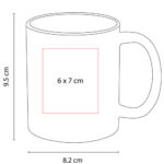 TAZA PARA SUBLIMAR PANAJI VERDE TAZ 036 V (CERÁMICA) - Imagen 2