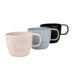 TAZA ECO EVERTON NEGRO TAZ 052 N (PLÁSTICO - FIBRA DE TRIGO) - Imagen 3