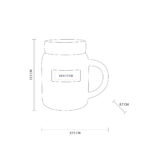 TAZA ILMA BLANCO TAZ 054 B (CERÁMICA - PLÁSTICO - METAL) - Imagen 6