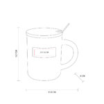 TAZA BAMBUSA NEGRO TAZ 055 N (CERÁMICA - BAMBÚ - ACERO INOXIDABLE - METAL) - Imagen 4