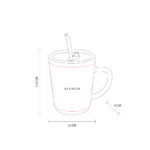 TAZA BANAO AZUL TAZ 059 A (VIDRIO - PLÁSTICO - SILICÓN) - Imagen 3